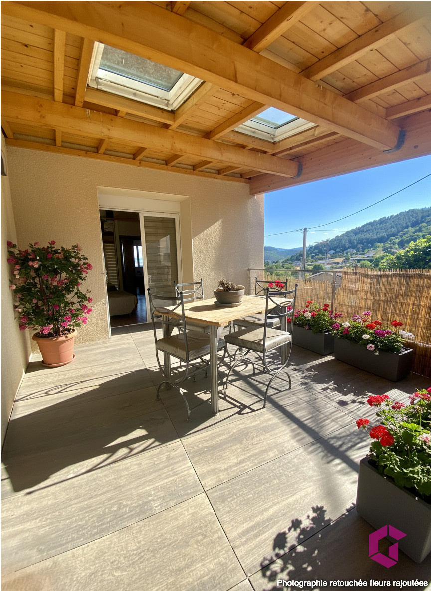 Maison, coup de coeur de 85 m2 avec terrasses et balcon All