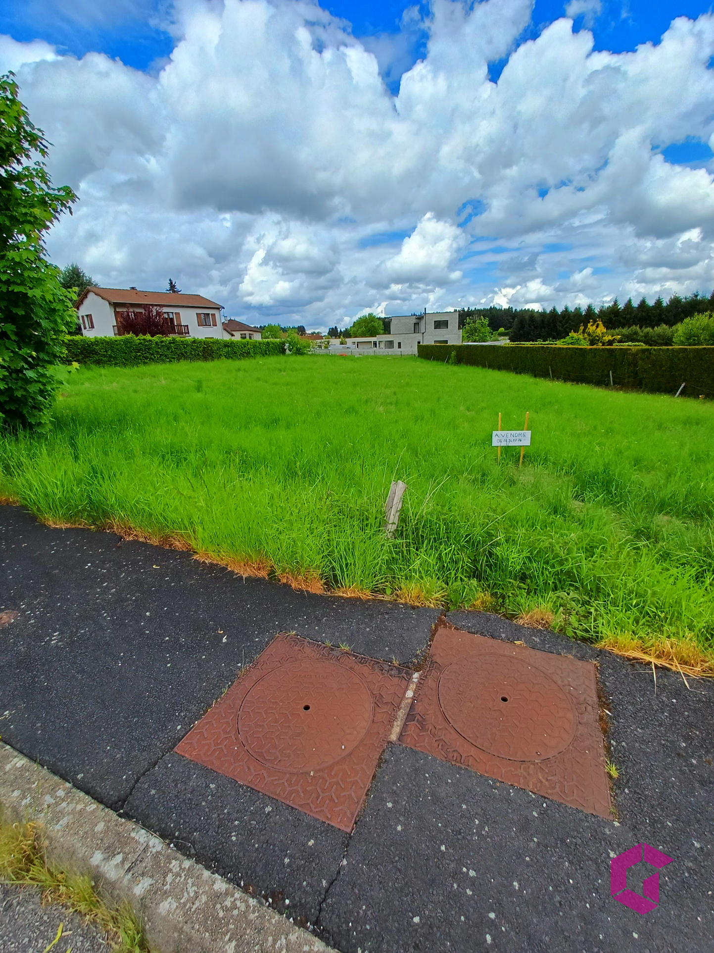 Terrain constructible de 1675m2