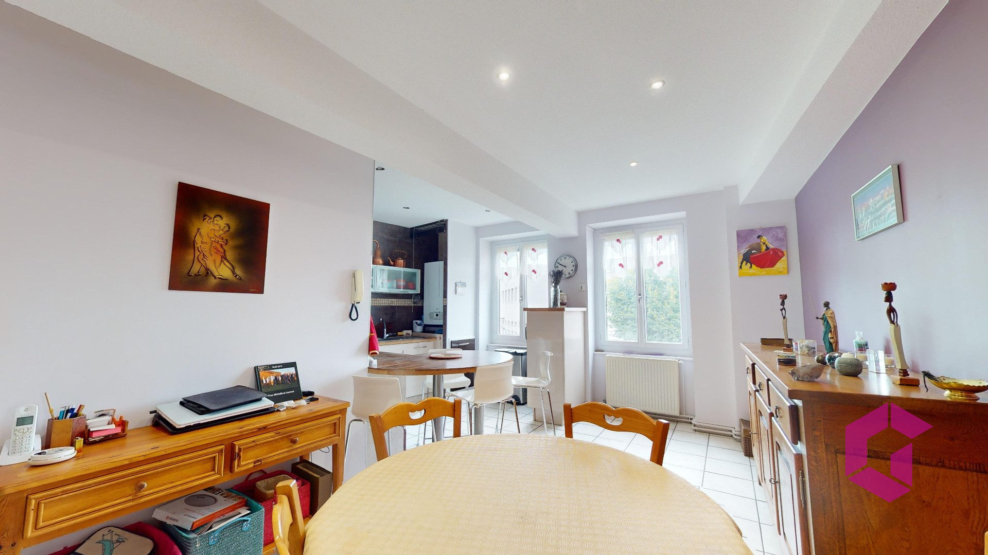 Maison de Ville avec grand jardin